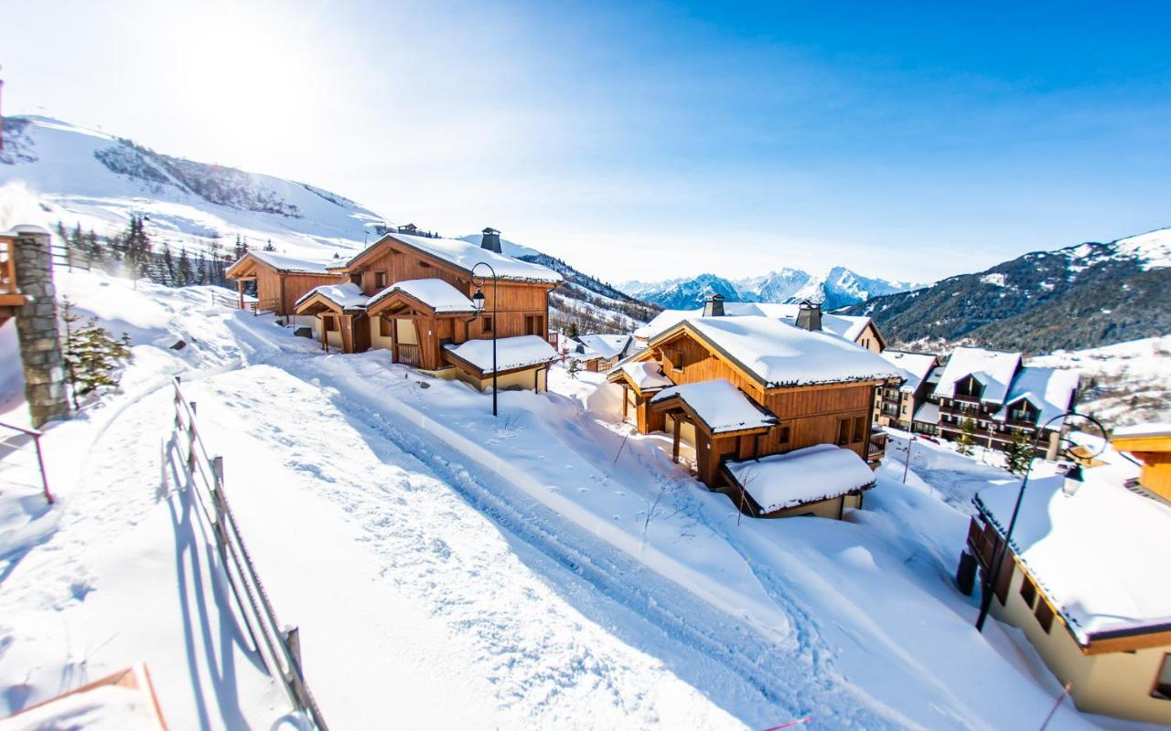 Parc Madeleine - Chalets Saint-François-Longchamp Esterno foto