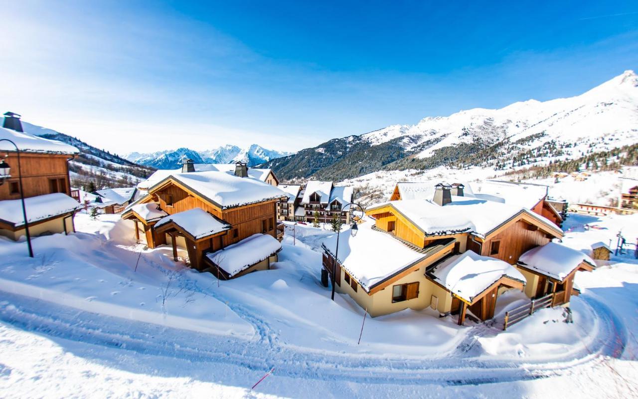 Parc Madeleine - Chalets Saint-François-Longchamp Esterno foto